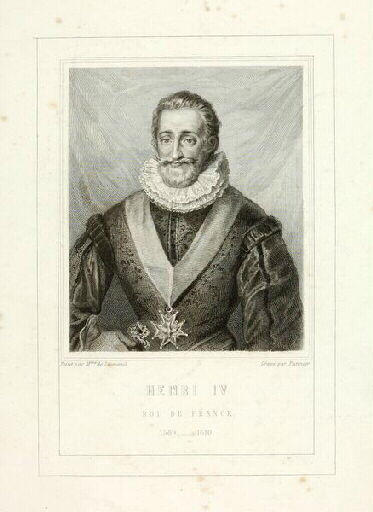 Henri IV Roi de France (titre inscrit)