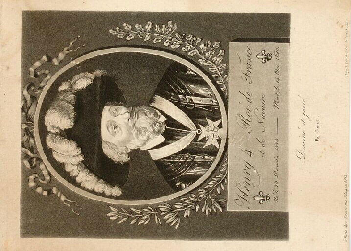 Henri 4 Roi de France et de Navarre (titre inscrit)