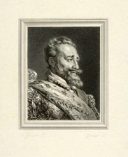 Portrait d'Henri IV en buste