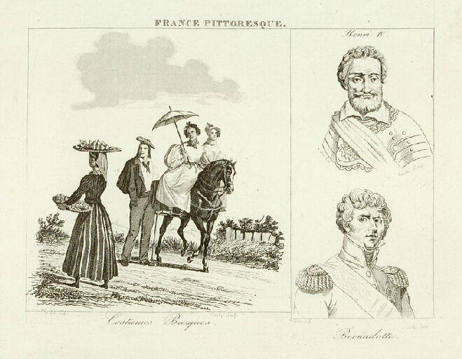 France Pittoresque/Costumes basques/Henri IV/Bernadotte