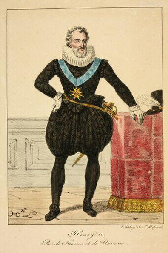 Henry IV/ Roi de France et de Navarre (titre inscrit)
