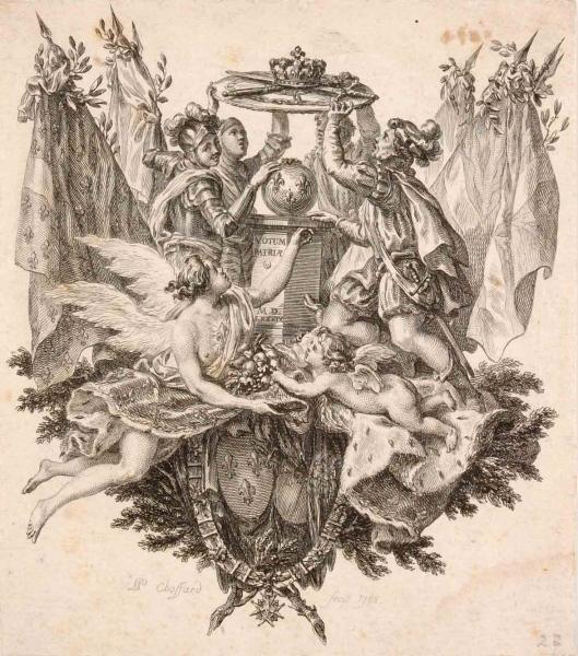 Histoire de la Maison des Bourbon (titre factice) ;  (cul de lampe- tirage à part)