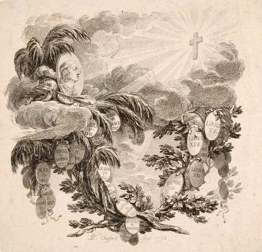 Histoire de la Maison des Bourbon (titre factice) (cul de lampe- tirage à part)