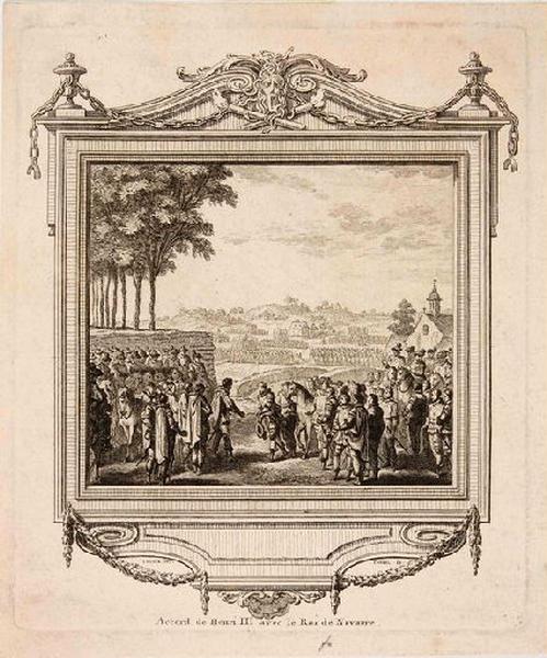 Accord de Henri III avec le Roi de Navarre