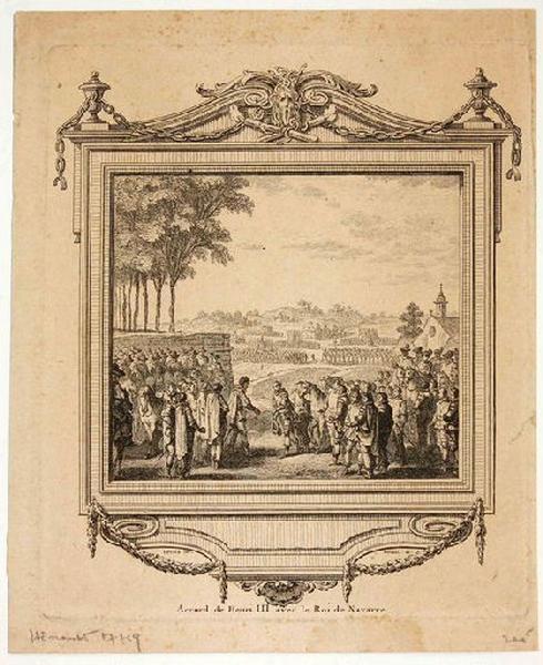 Accord de Henri III avec le Roi de Navarre