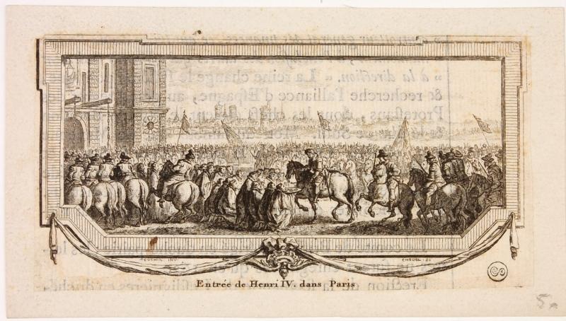 Entrée d'Henri IV à Paris le 22 mars 1594