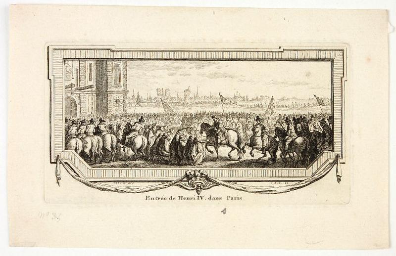 Entrée d'Henri IV à Paris le 22 mars 1594