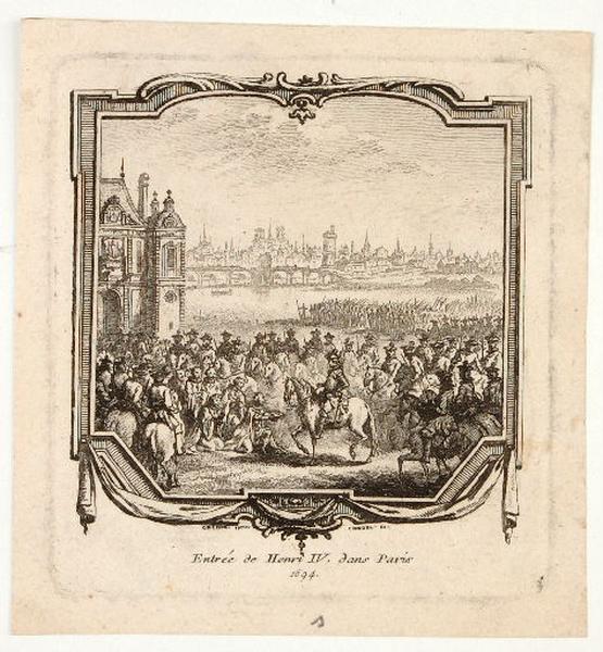 Entrée d'Henri IV à Paris le 22 mars 1594