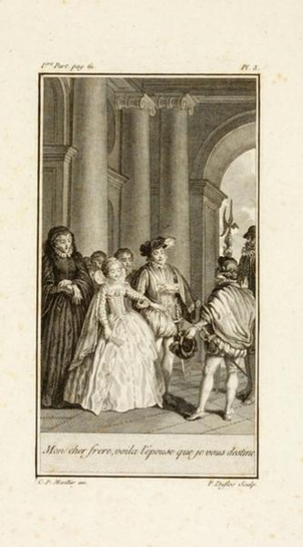 Les fiançailles d'Henri IV et de Marguerite de Valois (titre factice)