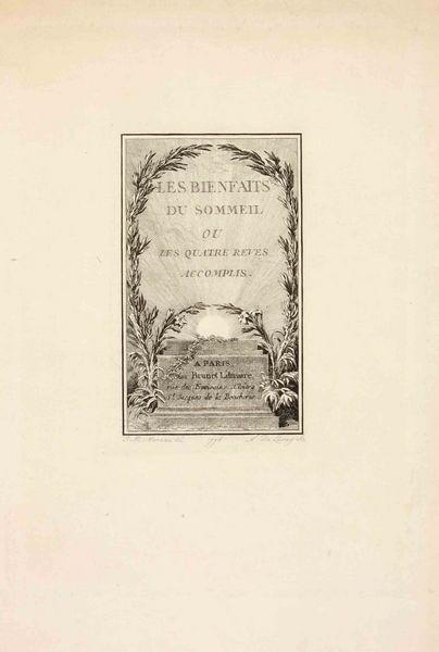 Les Bienfaits du Sommeil ou les Quatre rêves accomplis (titre inscrit)