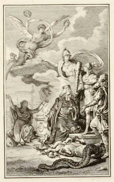 Louis XVI tenant l'hydre de Lernes (titre factice)