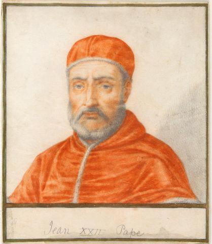 Portrait du pape Jean XXII