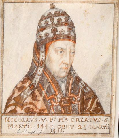 Portrait du pape Nicolas V