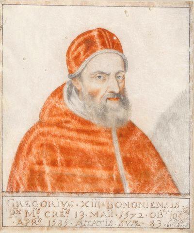 Portrait du pape Grégoire XIII
