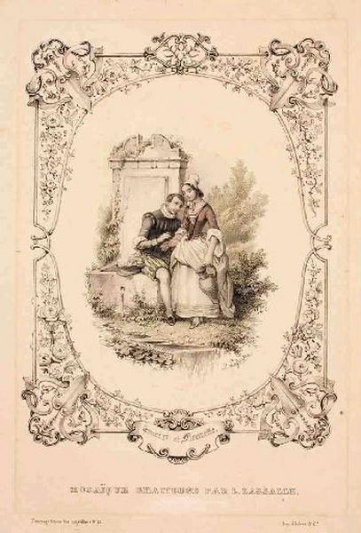 Henri IV et Fleurette (Mosaïque gracieuse par L.Lassalle (titre complet))