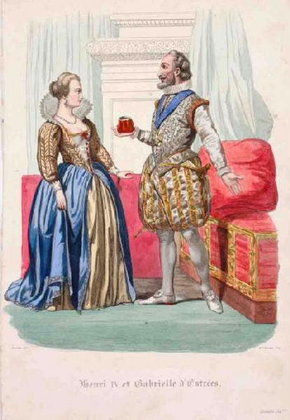 Henri IV et Gabrielle d'Estrées