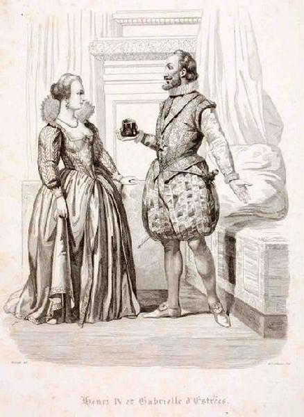Henri IV et Gabrielle d'Estrées
