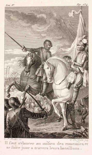 Henri IV s'élançant devant ses armées (titre factice)