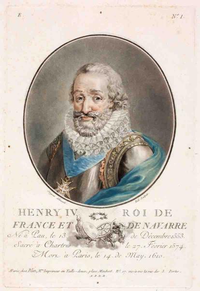 Henri IV Roi de France et de Navarre (titre inscrit)
