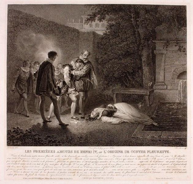 Les premières amours de Henri IV, ou l'origine de conter Fleurette. Mort de Fleurette (n°IV)