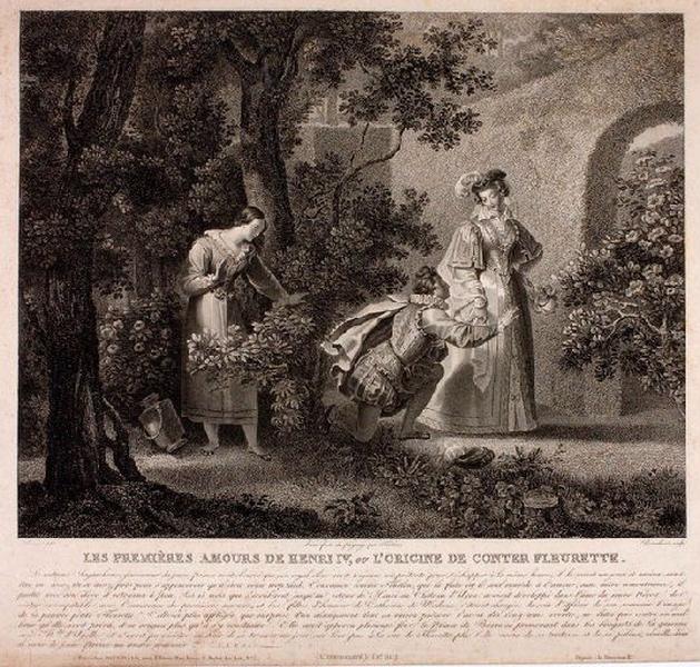 Les premières amours de Henri IV, ou l'origine de conter Fleurette. L'infidélité. (n°III)