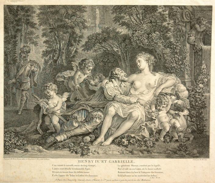 Henri IV et Gabrielle d'Estrées