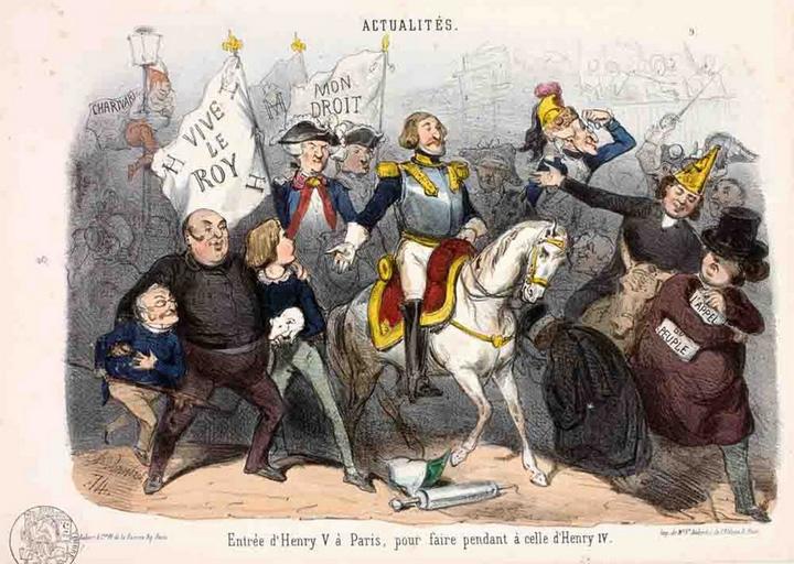 Entrée d'Henry V à Paris, pour faire pendant à celle d'Henry IV