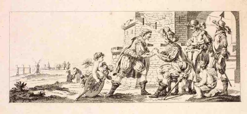 Siège d'une ville à l'époque d'Henri IV/Louis XIII (titre factice)