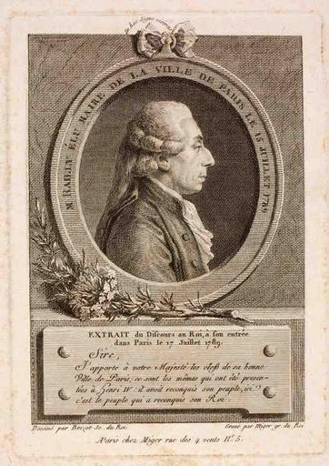 M.Bailly élu maire de la ville de Paris (titre inscrit)