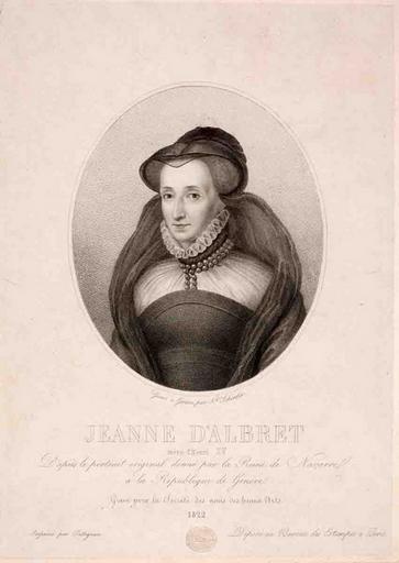 Jeanne d' Albret, mère d'Henri IV