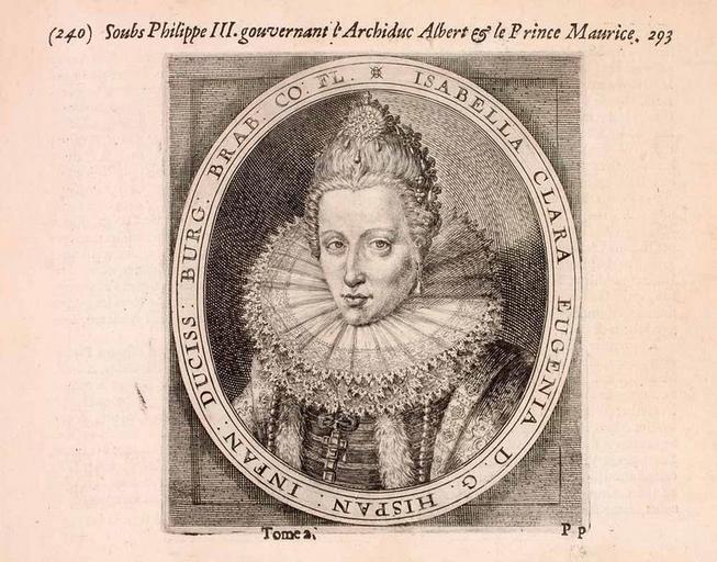 Isabelle Claire Eugénie Infante d'Espagne ; Vignette(s) d'illustration
