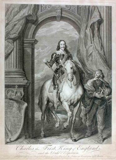 Charles Ier d'Angleterre et le duc d'Epernon (titre traduit) ; Charles the First, King of England And the duke d'Epernon (titre d'origine)