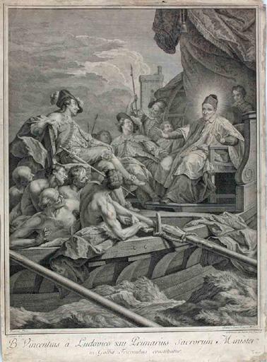 Louis XIII nomme St Vincent de Paul aumônier (des galères)