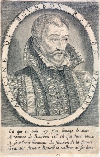 Antoine de Bourbon Roy de Navarre