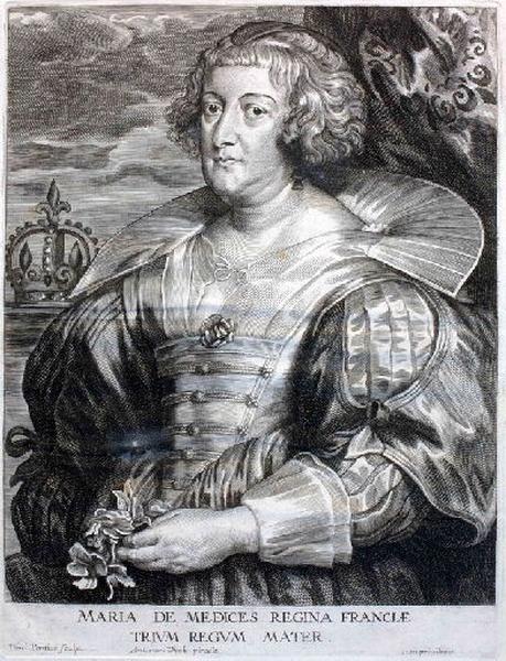 Marie de Medicis à la taille
