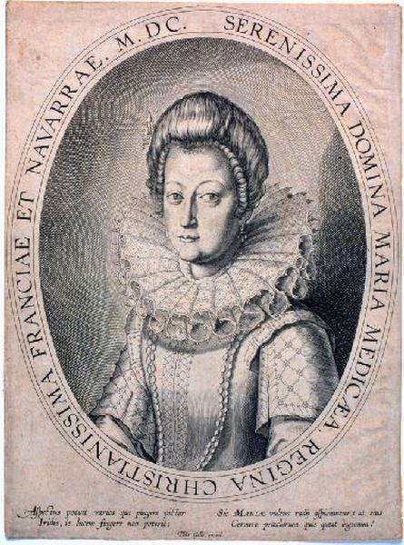 Marie de Médicis en buste