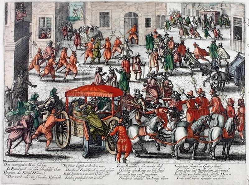 14 mai 1610. Assassinat de Henri IV