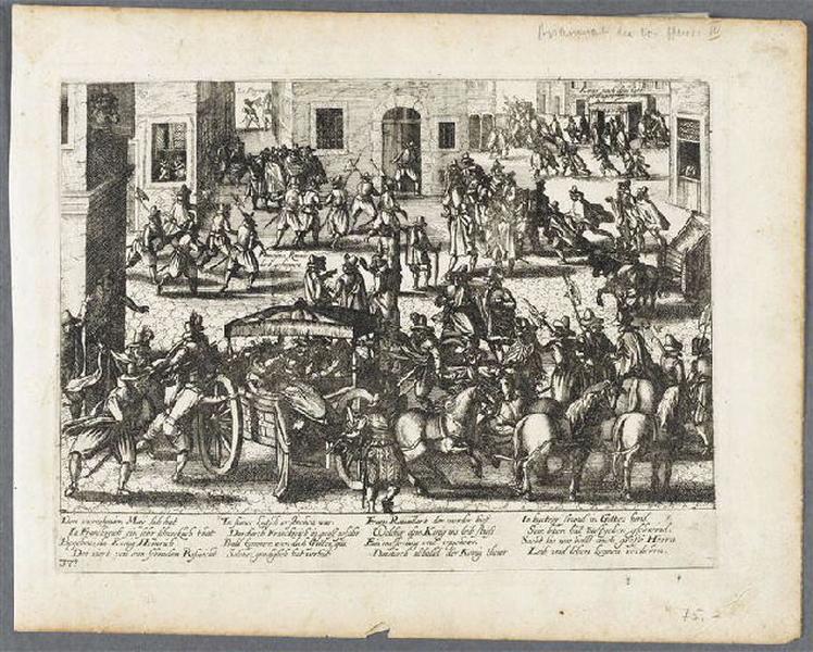 14 mai 1610. Assassinat de Henri IV ;