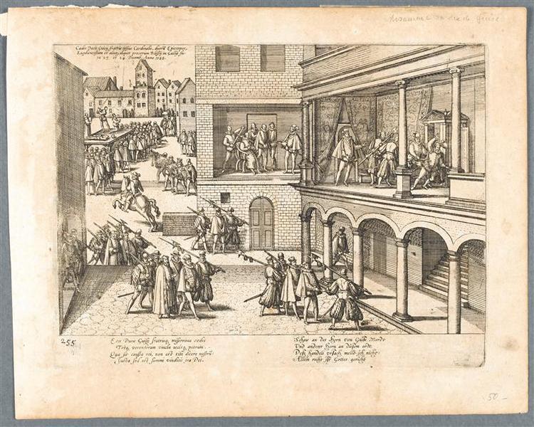 Assassinat du duc de Guise .23 et 24 déc 1588