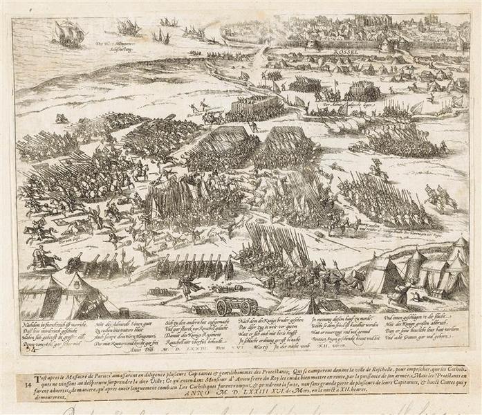 Défaite des troupes royales devant La Rochelle (16 mars 1573)