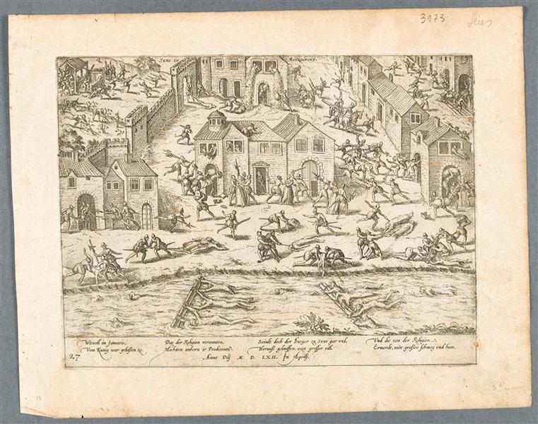 Le massacre de Sens. 12-14 avril 1562