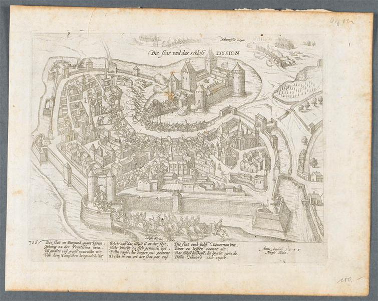 Prise de Dijon par le roi de France.28 mai 1595