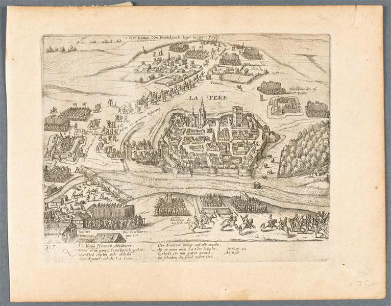 Prise de La Fère par Henri IV.20 mai 1596