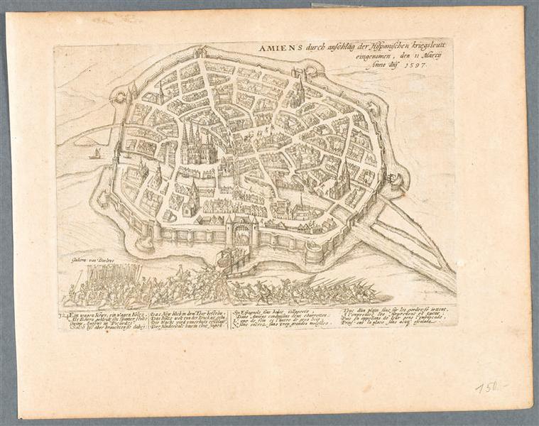 Prise d'Amiens par les Espagnols.11 mars 1597