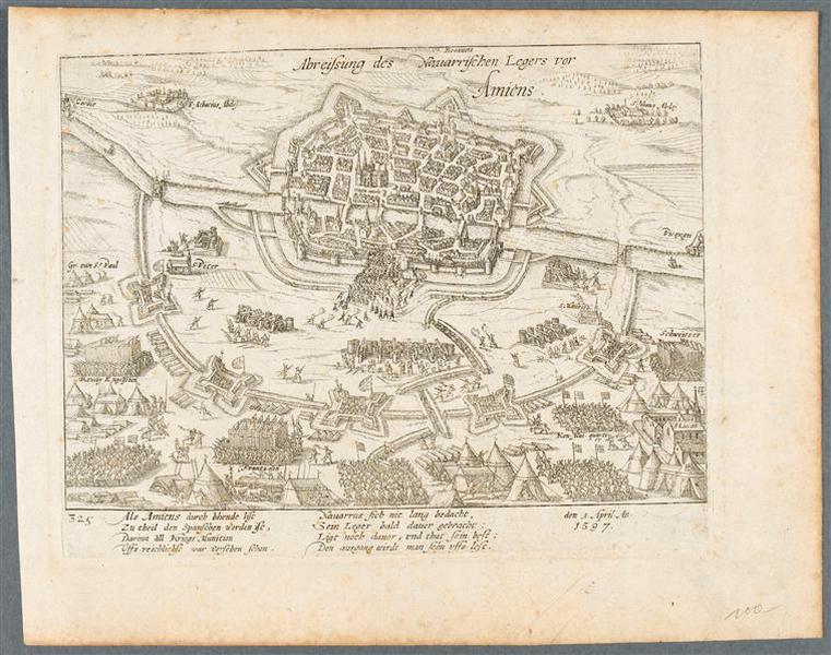 Henri IV assiégeant Amiens