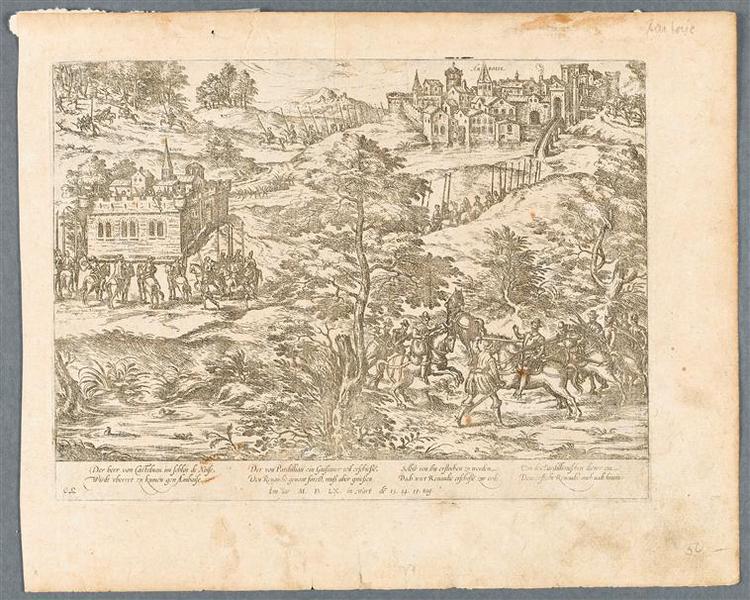 L'entreprise d'Amboise découverte. Mars 1560