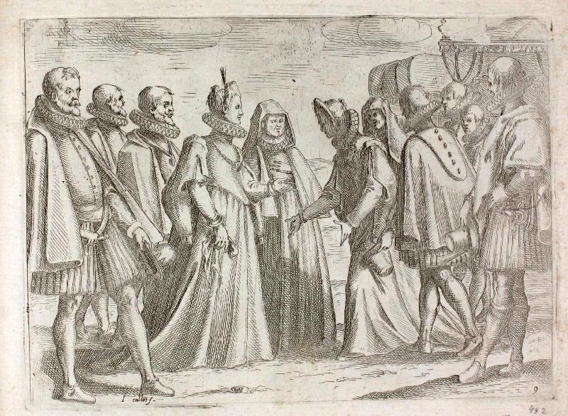 Pompe funèbre de Marguerite d'Autriche ; La réception à Mantoue
