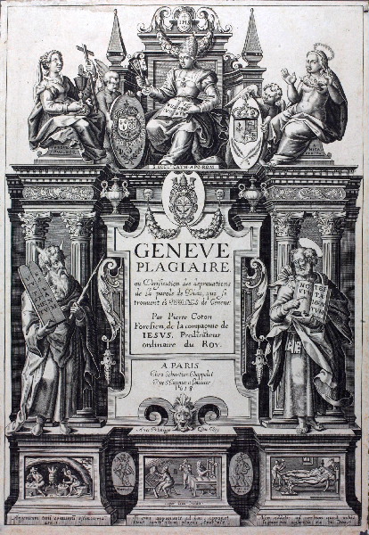 Frontispice pour Genève Plagiaire