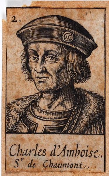 Portraits de plusieurs hommes illustres (002) : Charles d'Amboise, seigneur de Chaumont