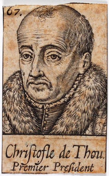 Portraits de plusieurs hommes illustres (067) : Christophe de Thou
